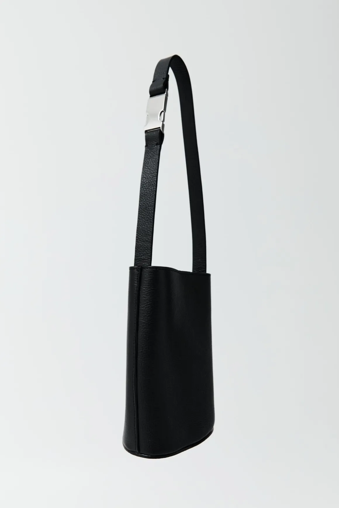 St. Agni Adjustable Bucket Bag - Black