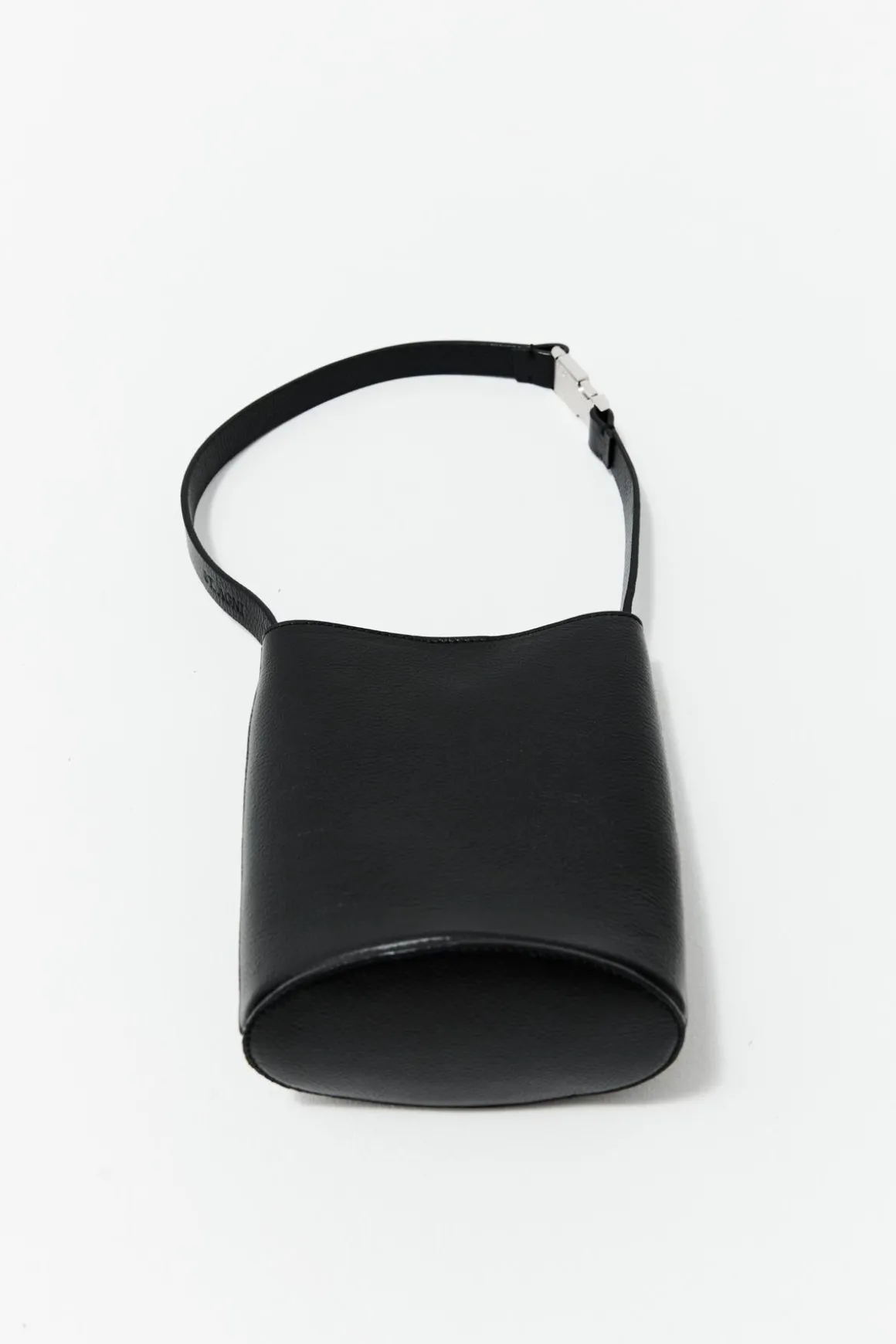 St. Agni Adjustable Bucket Bag - Black