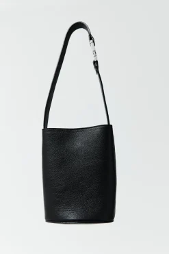 St. Agni Adjustable Bucket Bag - Black