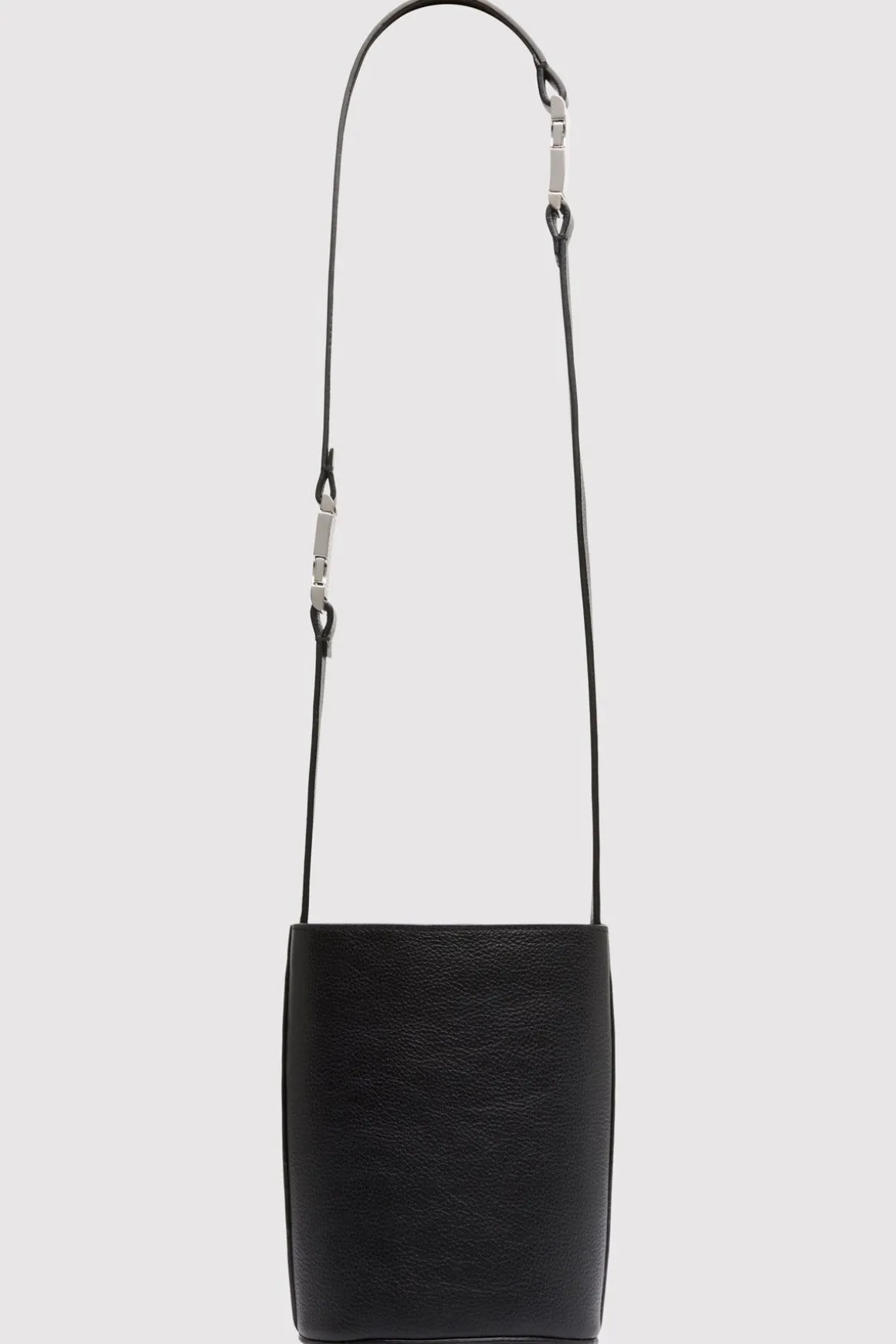 St. Agni Adjustable Bucket Bag - Black