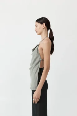 St. Agni Adjustable Strap Top - Shadow