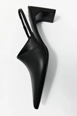 St. Agni Asymmetric Heel - Black