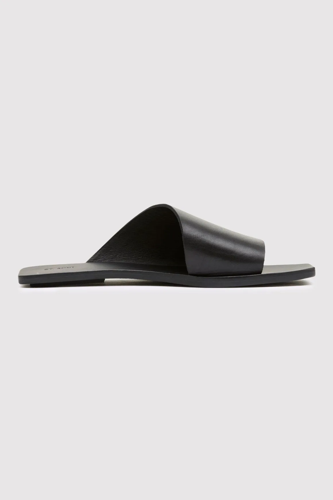 St. Agni Asymmetric Slide - Black