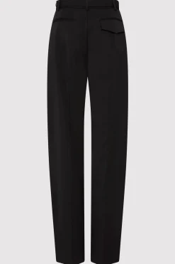 St. Agni Belted Pants - Black