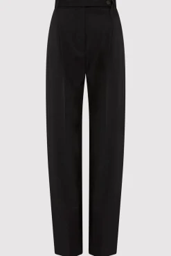 St. Agni Belted Pants - Black