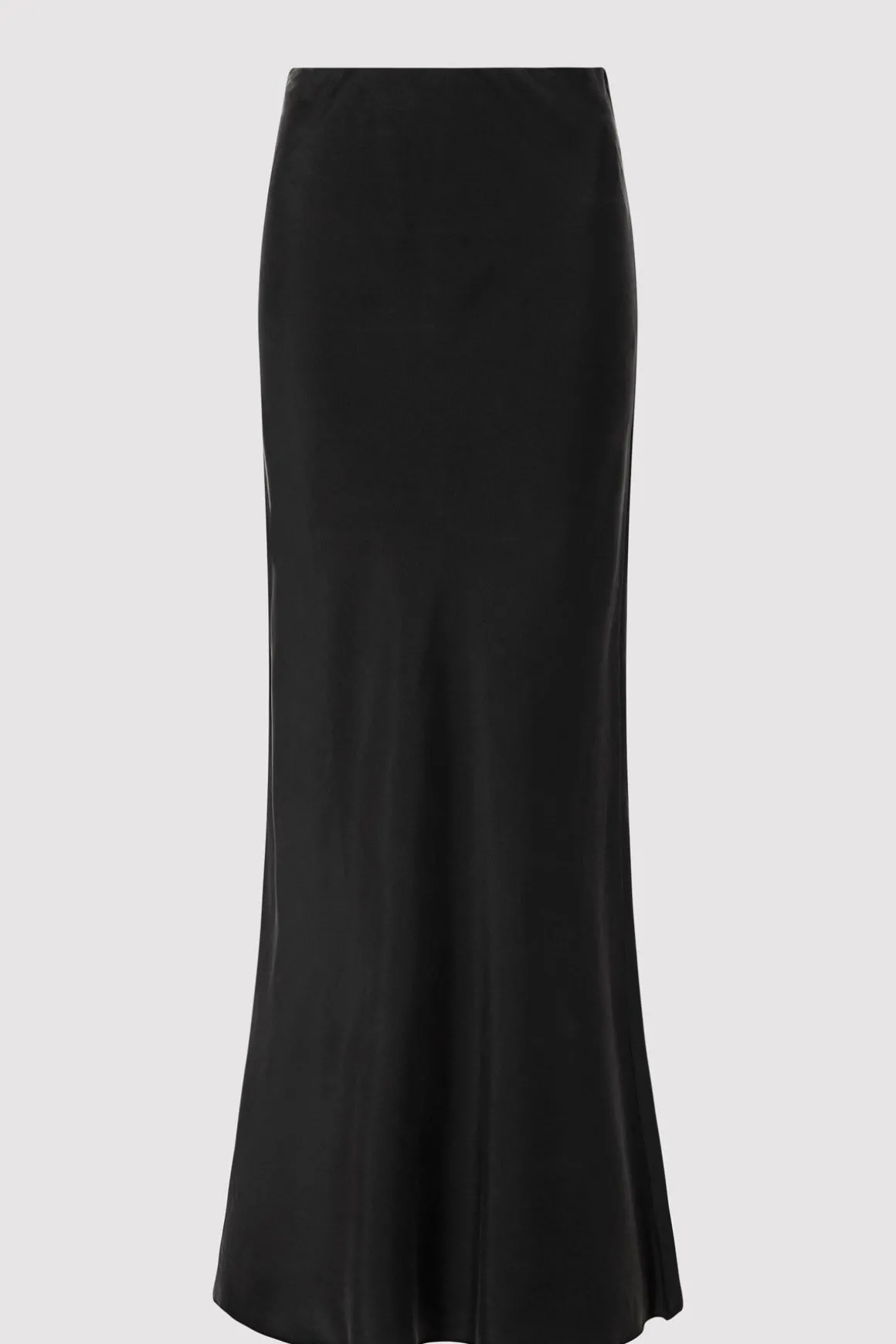 St. Agni Bias Slip Skirt - Black
