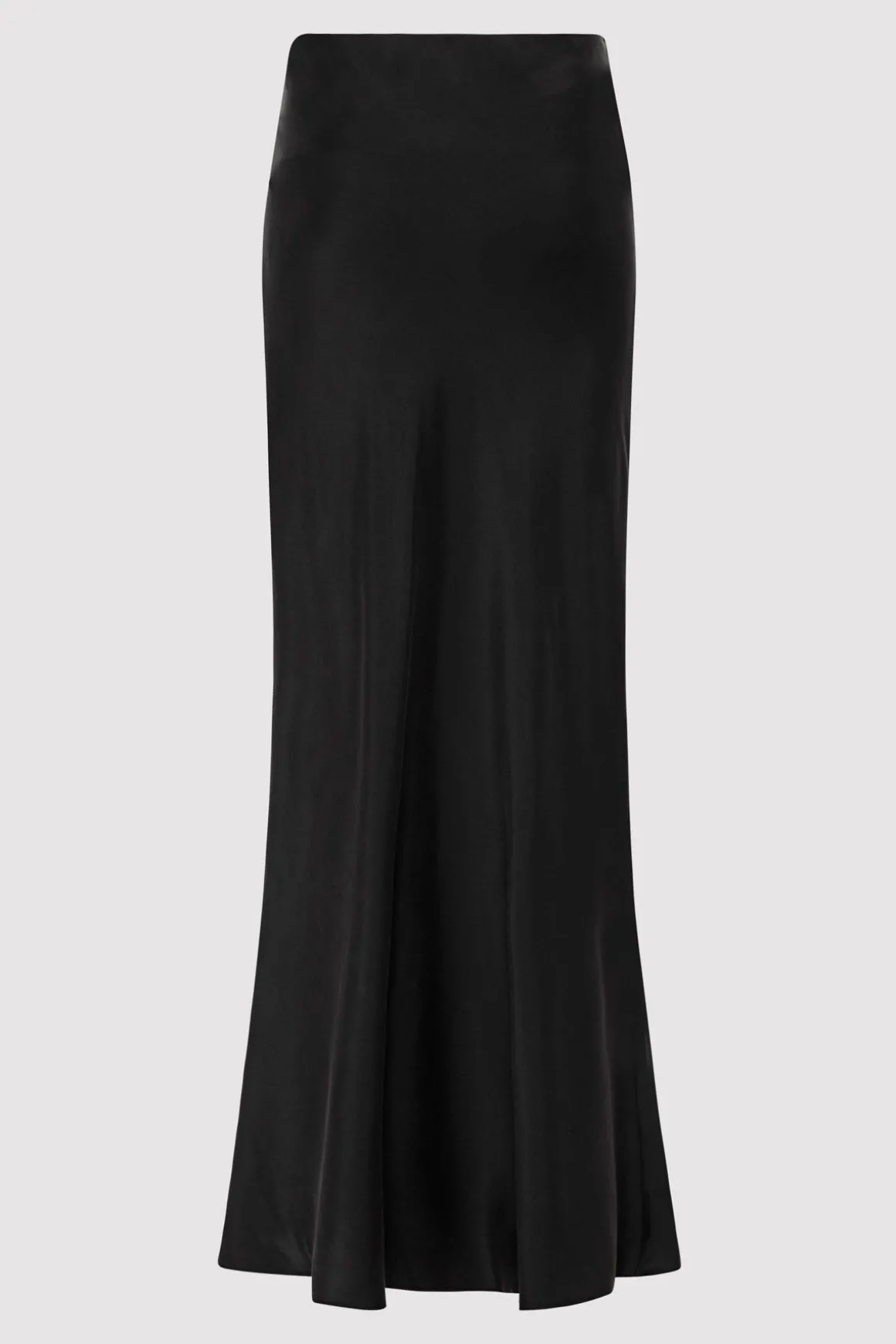 St. Agni Bias Slip Skirt - Black