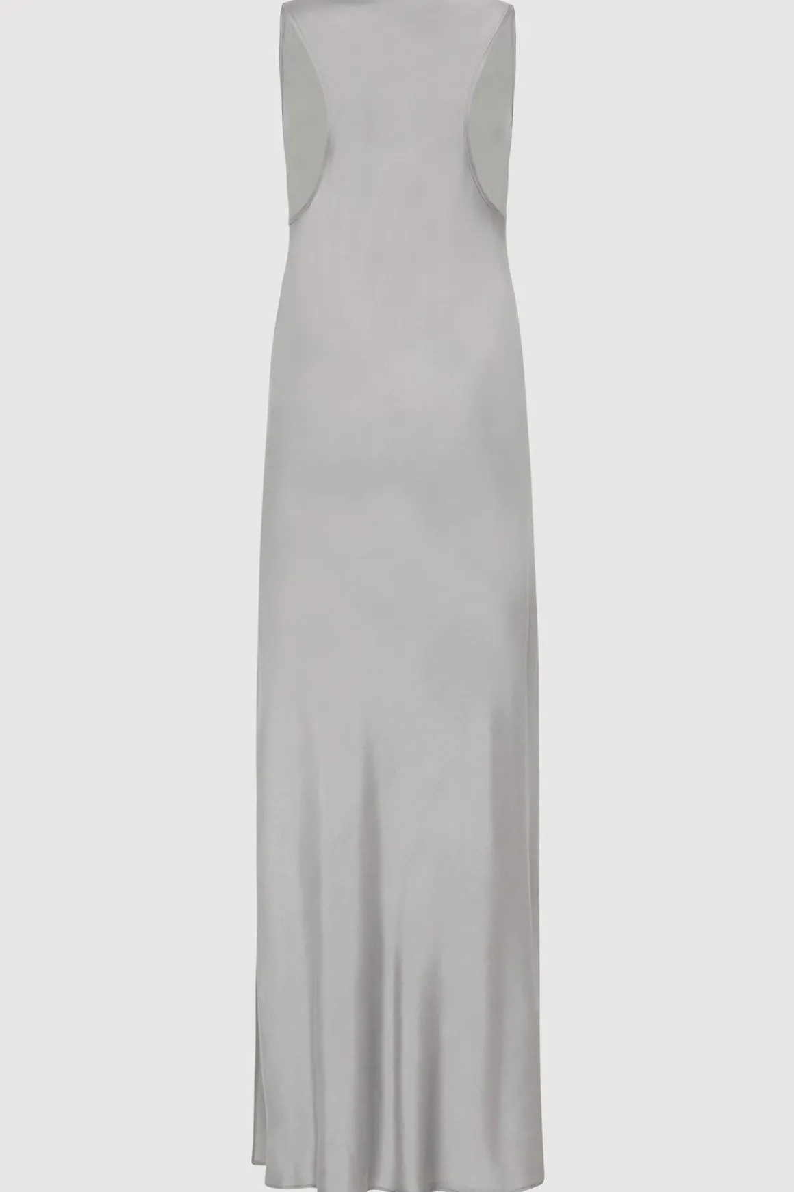 St. Agni Bias Tank Dress - Silver