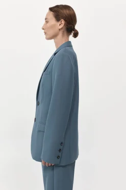 St. Agni Carter Blazer - Slate