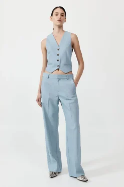 St. Agni Carter Trousers - Stone Blue