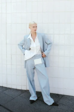 St. Agni Carter Trousers - Stone Blue
