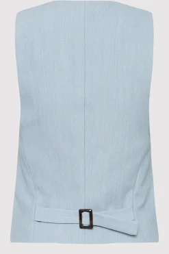 St. Agni Carter Vest - Stone Blue