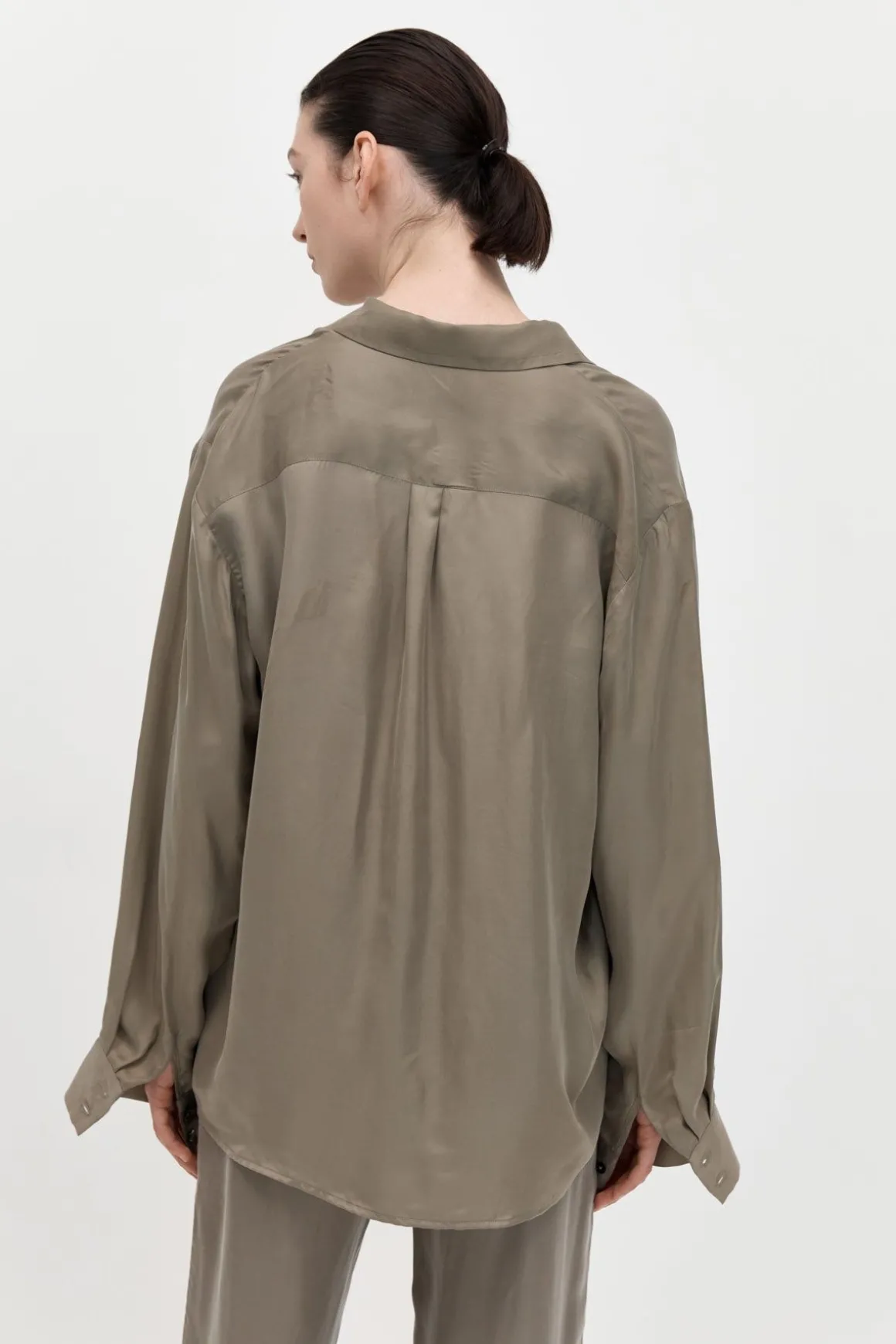 St. Agni Classic Shirt - Castor Grey