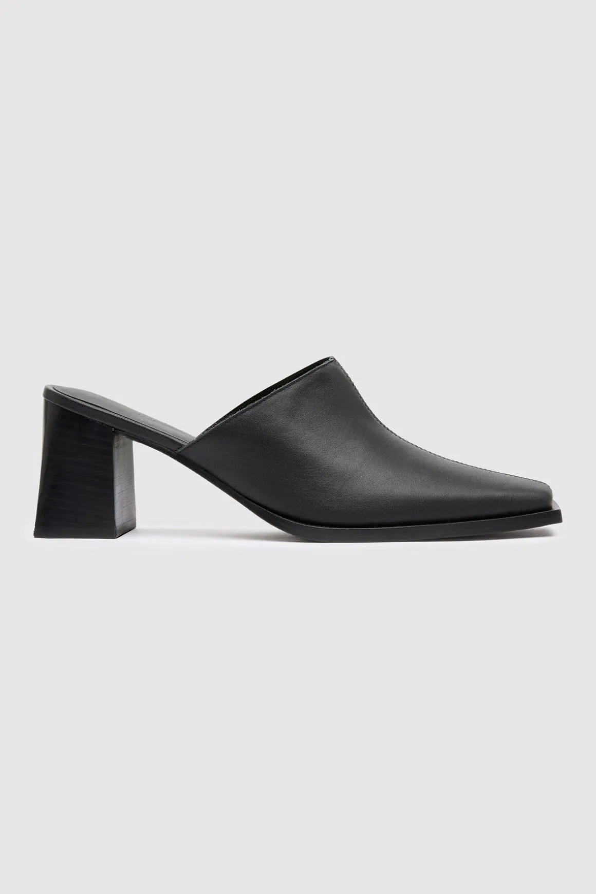 St. Agni Clog Heel - Black