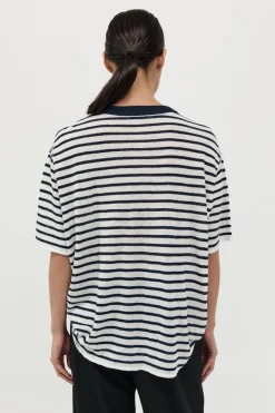St. Agni Copain Knit Tee - Brenton Stripe
