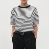St. Agni Copain Knit Tee - Brenton Stripe