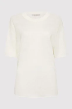 St. Agni Copain Knit Tee - Off White