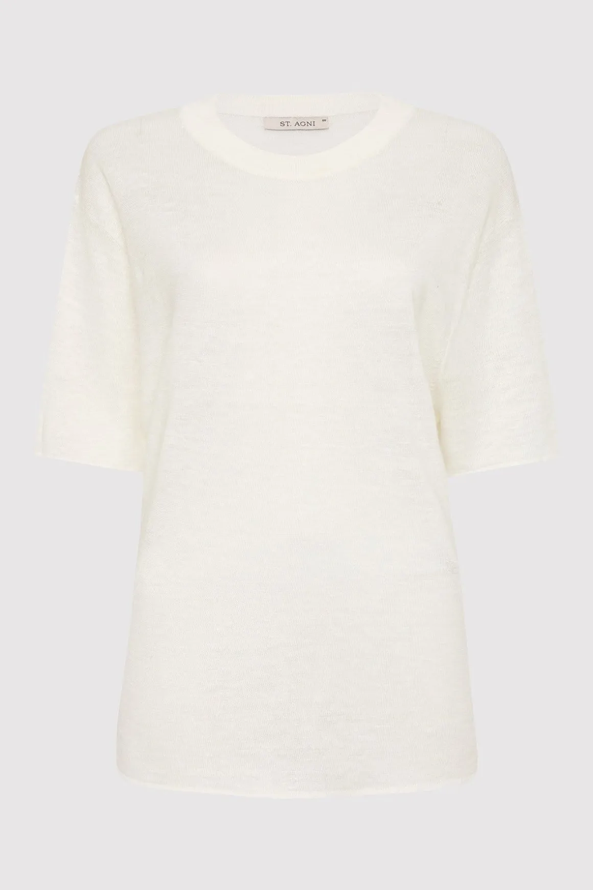 St. Agni Copain Knit Tee - Off White