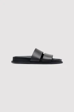 St. Agni Cut Out Slide - Black