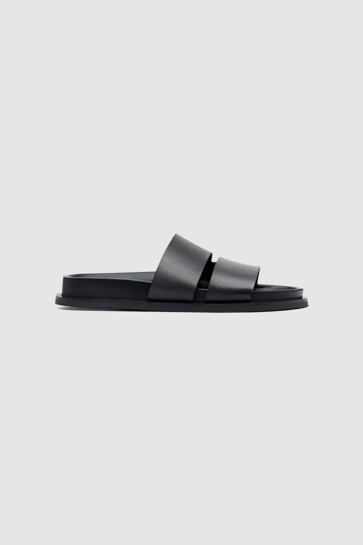 St. Agni Cut Out Slide - Black