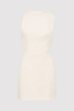 St. Agni Deconstructed Mini Dress - Ivory