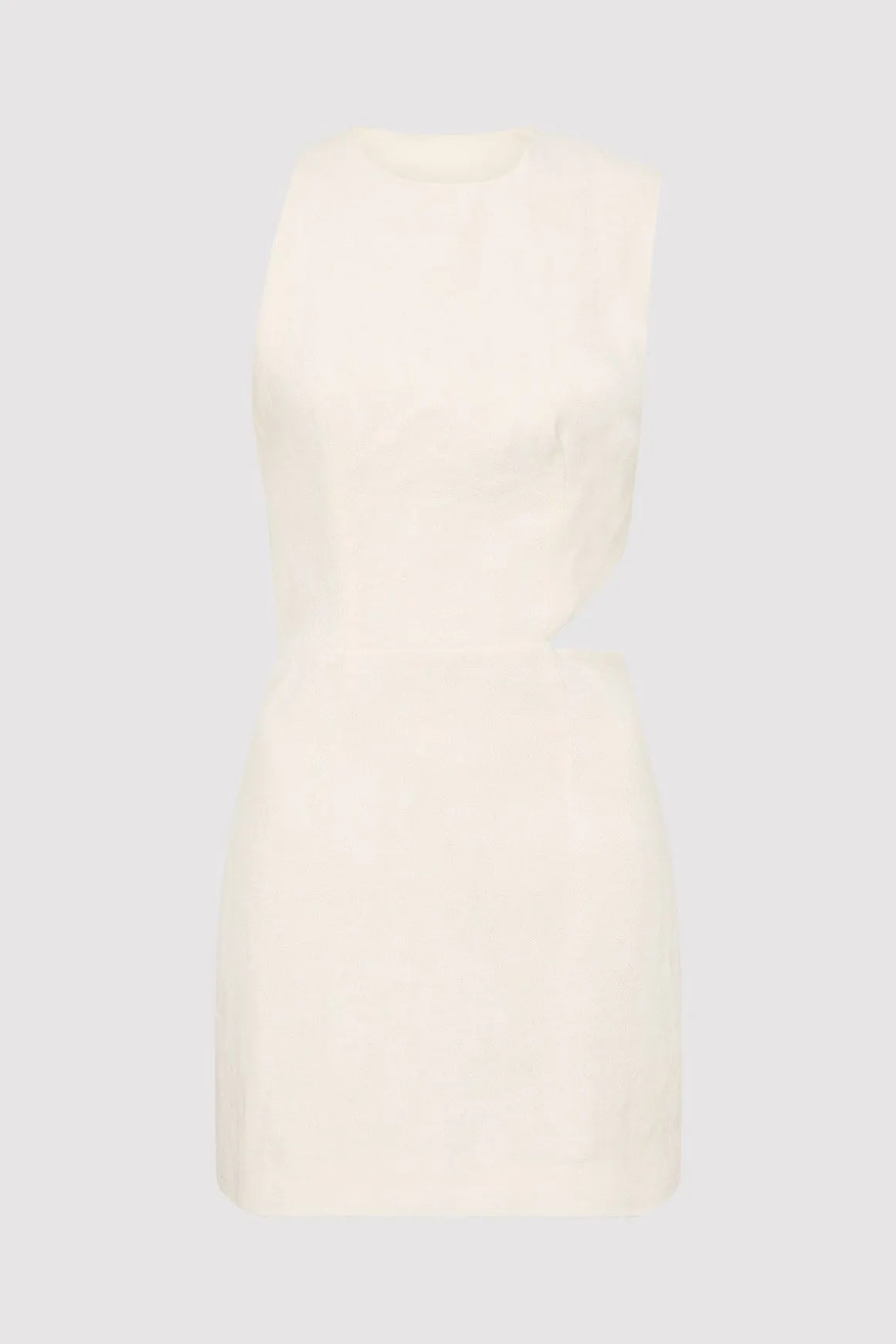 St. Agni Deconstructed Mini Dress - Ivory