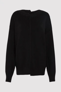 St. Agni Deconstructed Pullover - Black