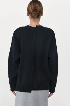 St. Agni Deconstructed Pullover - Black