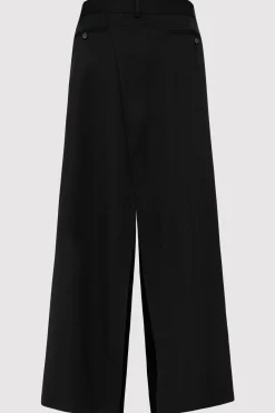 St. Agni Deconstructed Waist Maxi Skirt - Black