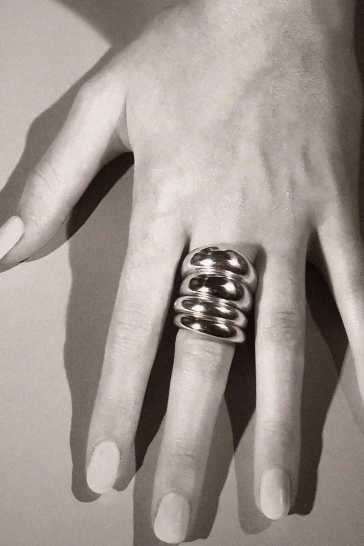 St. Agni Domed Ring - By AGMES