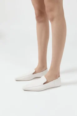 St. Agni Flat Loafer - White