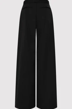 St. Agni Fold Trousers - Black