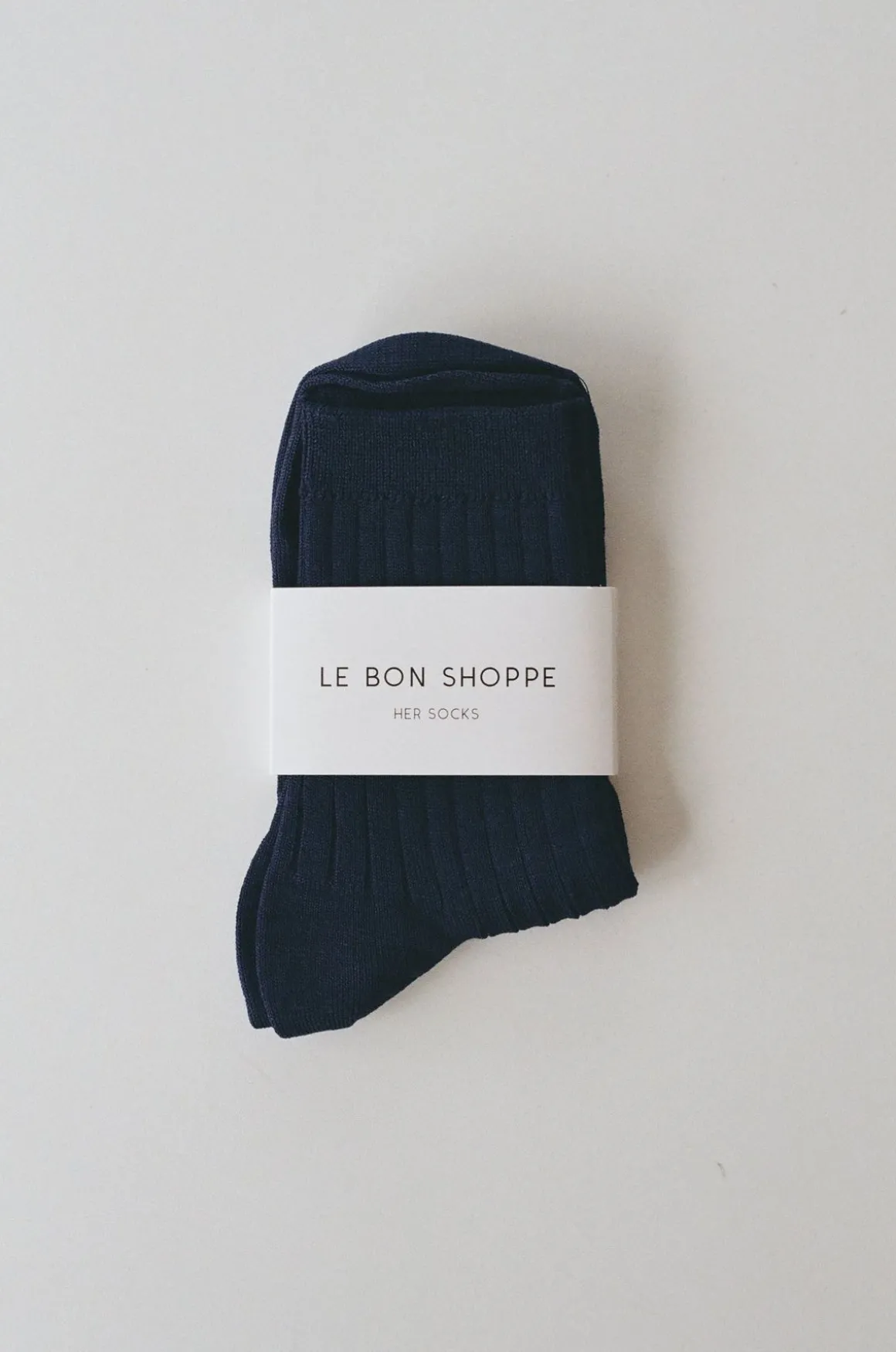 St. Agni Her Socks By Le Bon - Midnight Blue