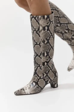 St. Agni High Boot - Python