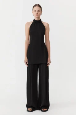 St. Agni High Neck Tunic - Black