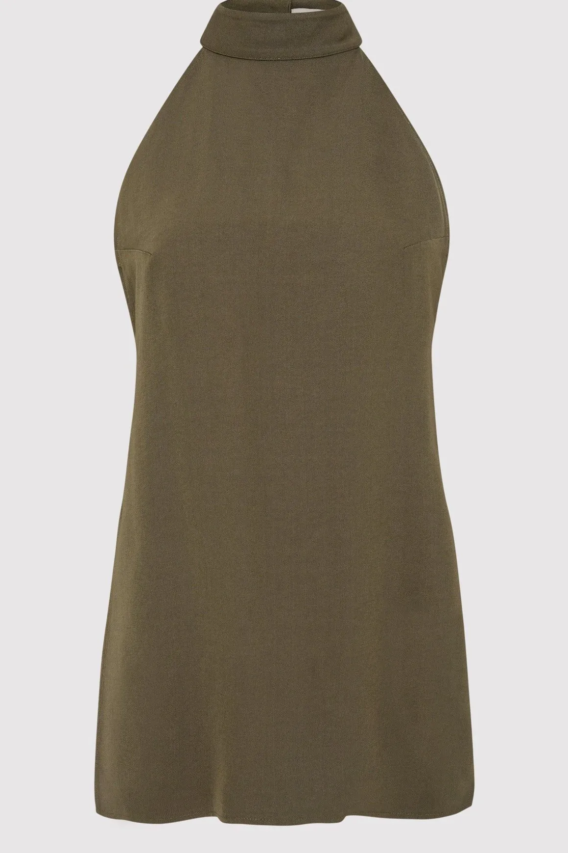 St. Agni High Neck Tunic - Olivine