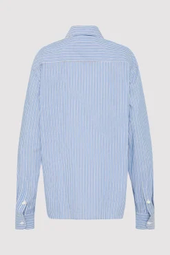 St. Agni Homme Shirt - Blue Stripe