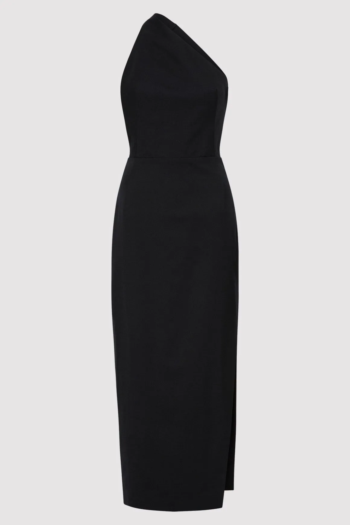 St. Agni Hudson Midi Dress - Black