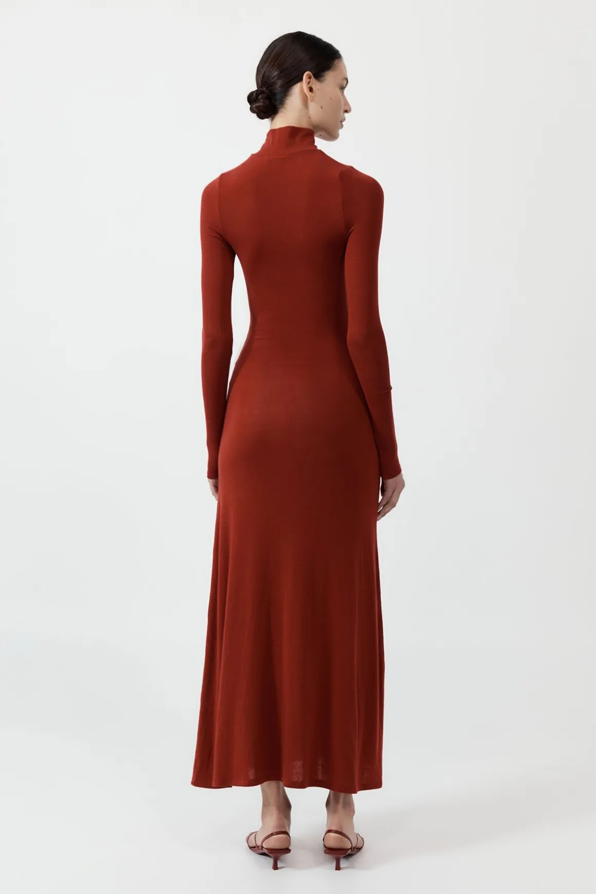 St. Agni Jersey Maxi Dress - Rouge