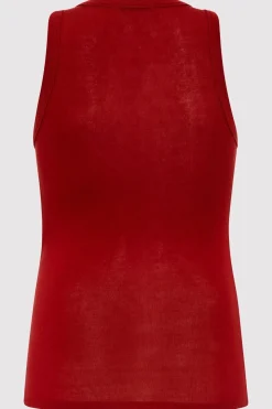 St. Agni Jersey Tank - Rouge