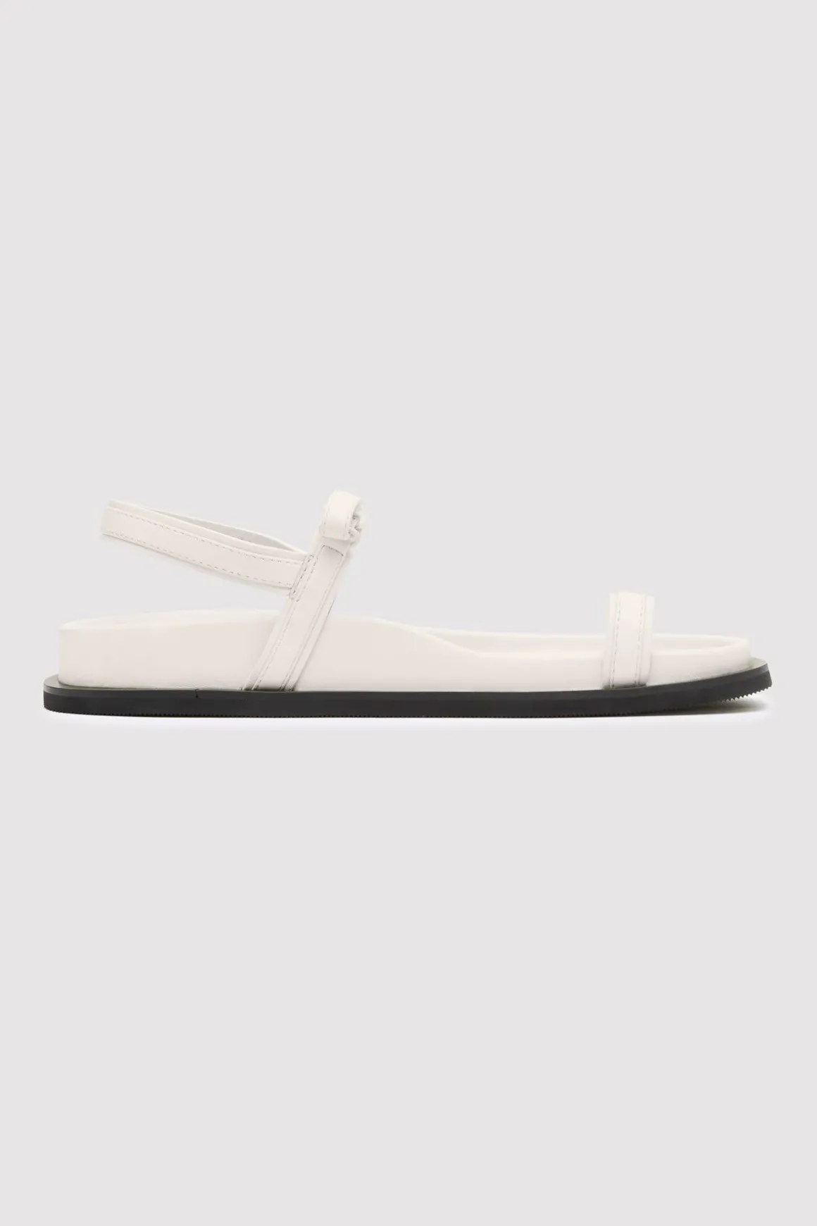 St. Agni Keko Sandal - Cool White