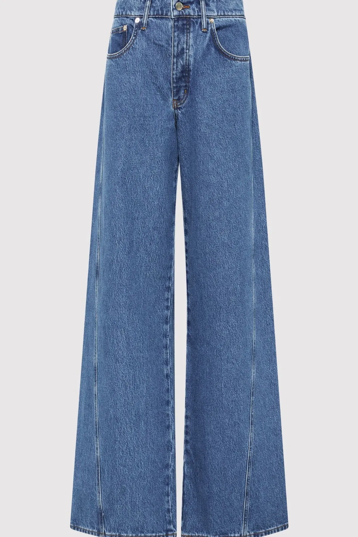 St. Agni Low Rise Jeans - Denim Blue