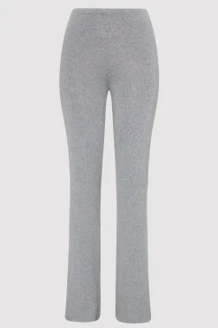 St. Agni Low Waist Knit Pants - Grey Marle