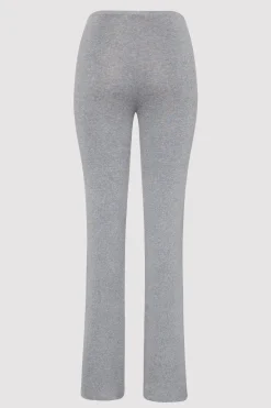 St. Agni Low Waist Knit Pants - Grey Marle