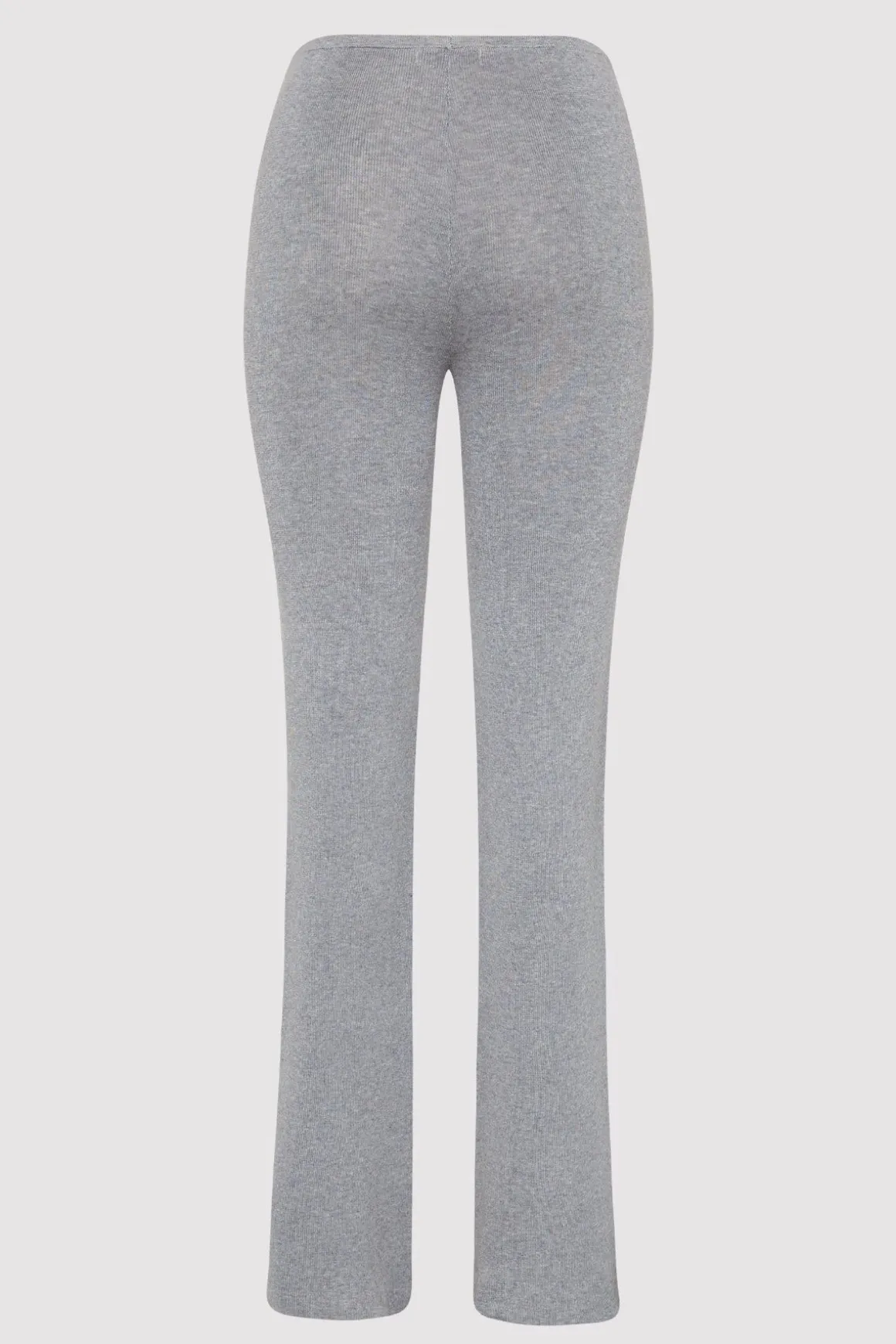 St. Agni Low Waist Knit Pants - Grey Marle