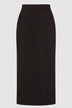 St. Agni Low waisted Tailored Skirt - Black