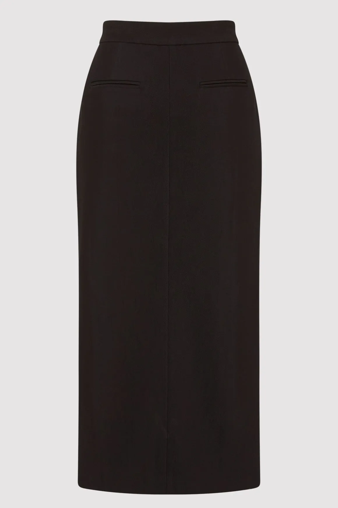 St. Agni Low waisted Tailored Skirt - Black
