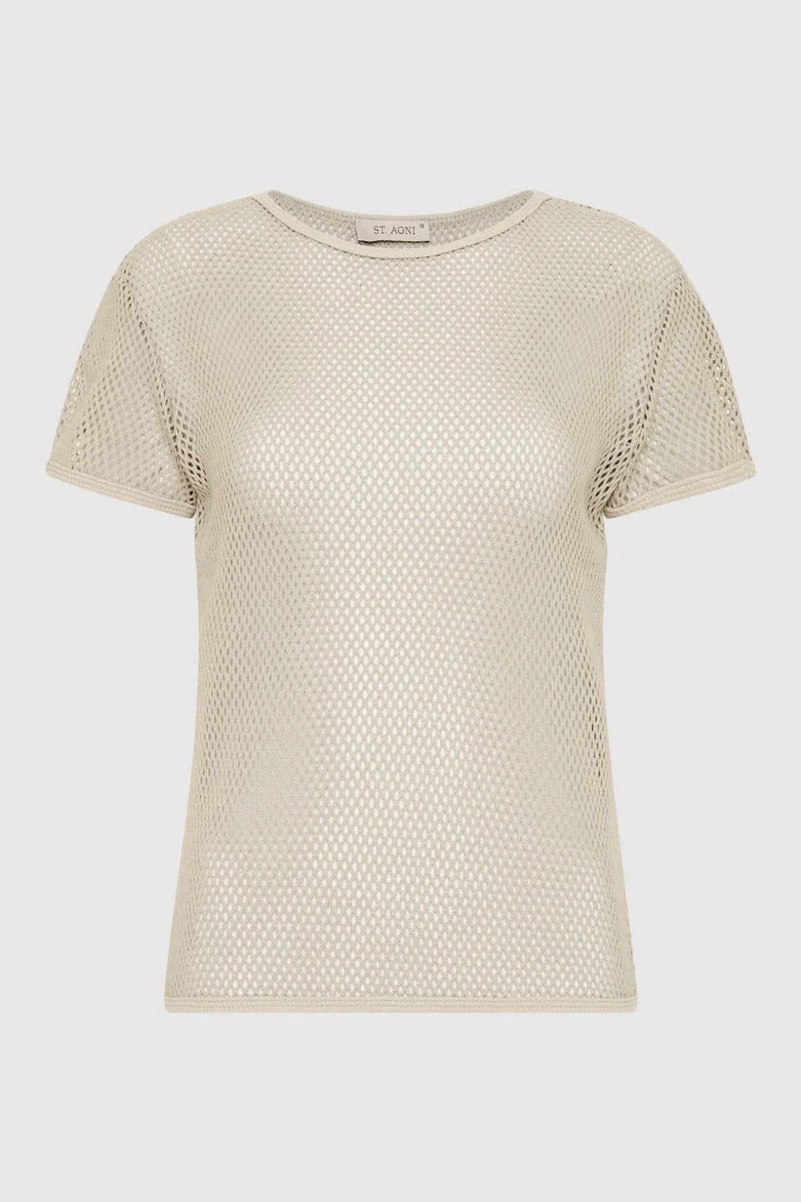 St. Agni Mesh Short Sleeve Tee - Aloe