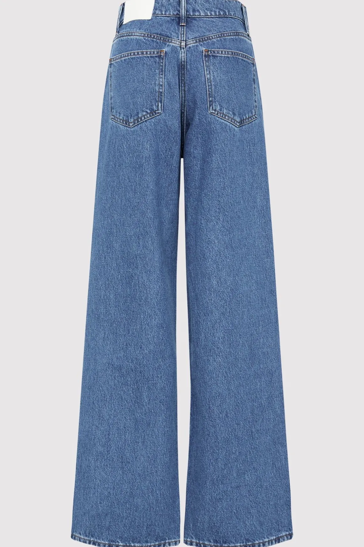 St. Agni Mid Rise Wide Leg - Denim Blue