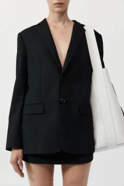 St. Agni Minimal Everyday Bag - White